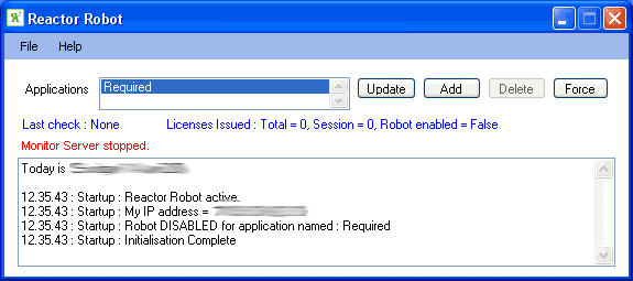 Reactor Robot Screenshot